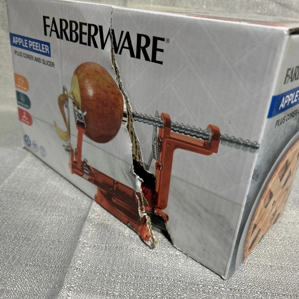 NIB Farberware Apple Peeler Corer Slicer Kitchen‎ Tool Gadget Accesory